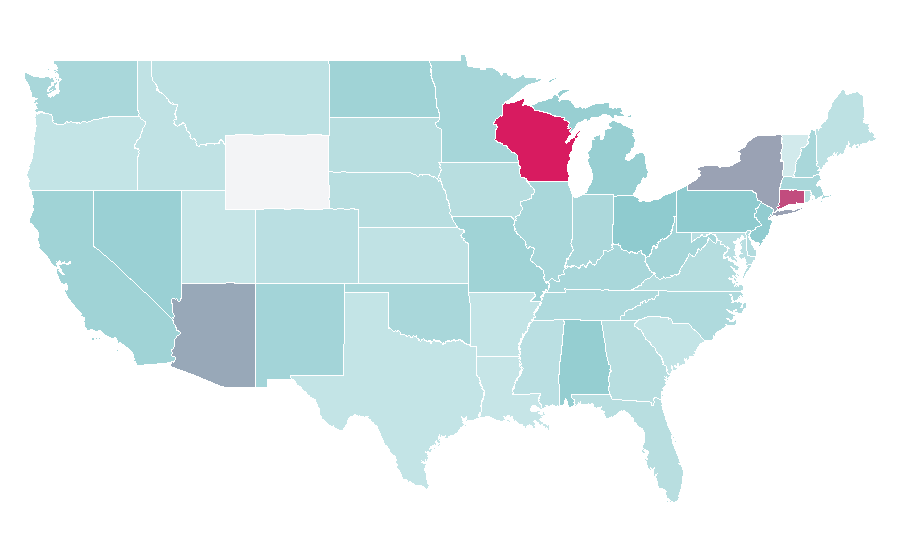 Affinity by region — Bebe Rexha, United States