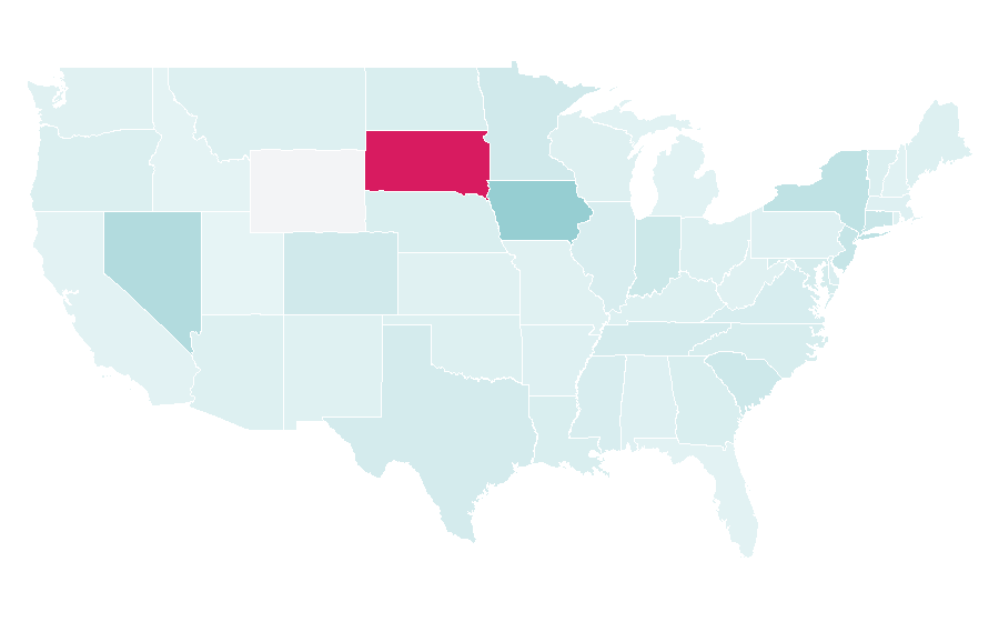 Affinity by region — Becky Hammon, United States