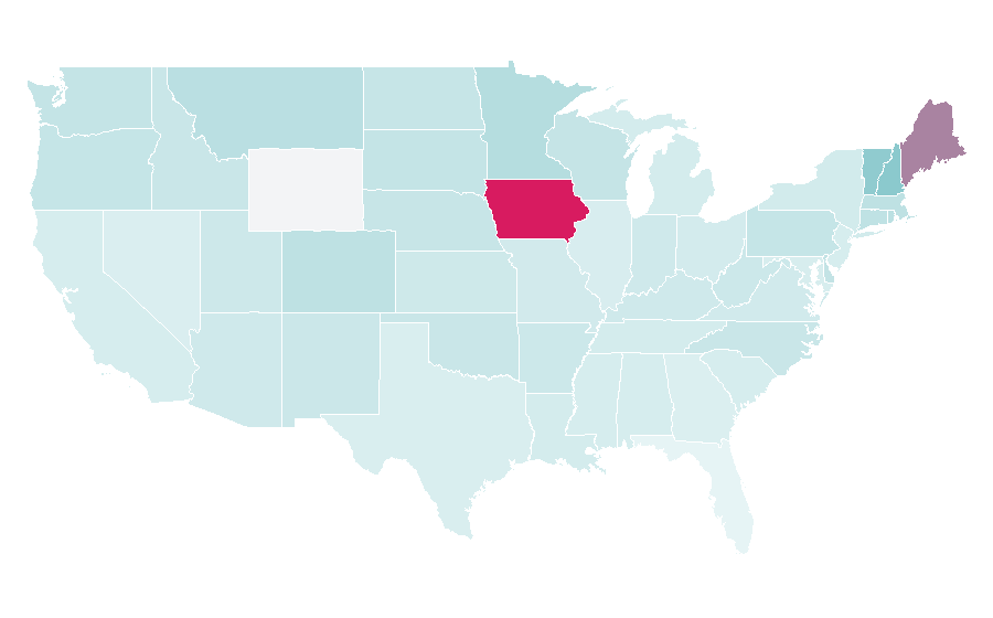 Affinity by region — Beer style, United States