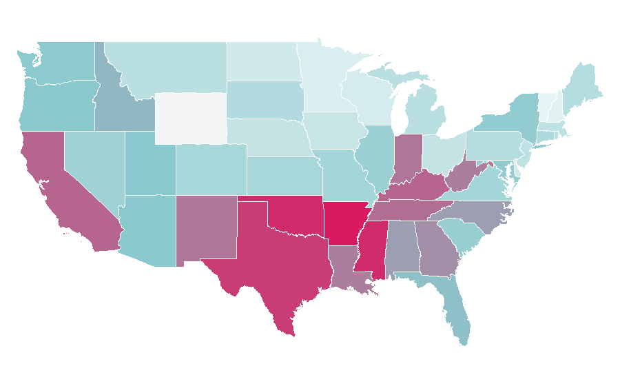 Affinity by region — Behemoth (band), United States