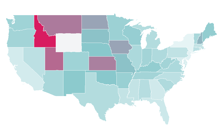 Affinity by region — Behind Enemy Lines (2001 film), United States