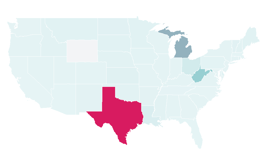 Affinity by region — Bellaire, United States