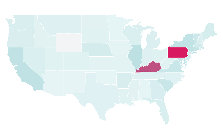 Affinity by region — Belvedere (vodka), United States