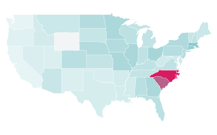 Affinity by region — Ben Griffin, United States