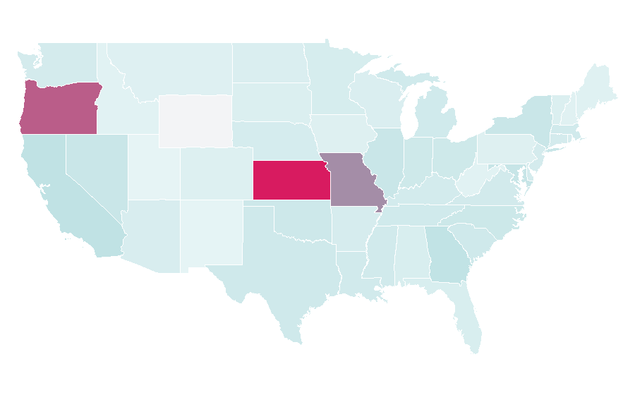 Affinity by region — Ben McLemore, United States