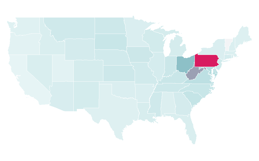 Affinity by region — Ben Roethlisberger, United States