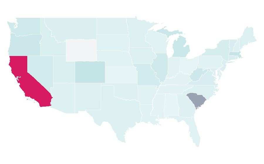 Affinity by region — Berkeley, California, United States
