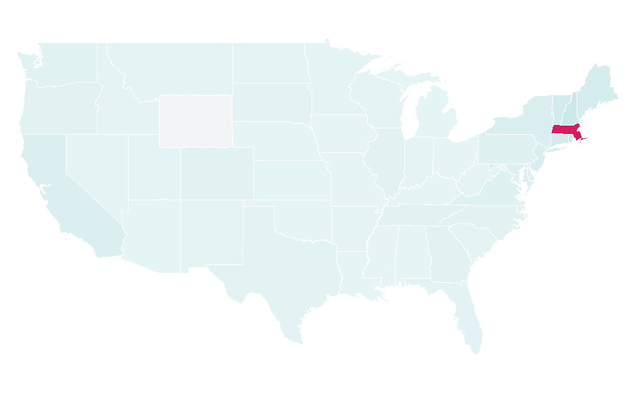 Affinity by region — Berklee College of Music, United States