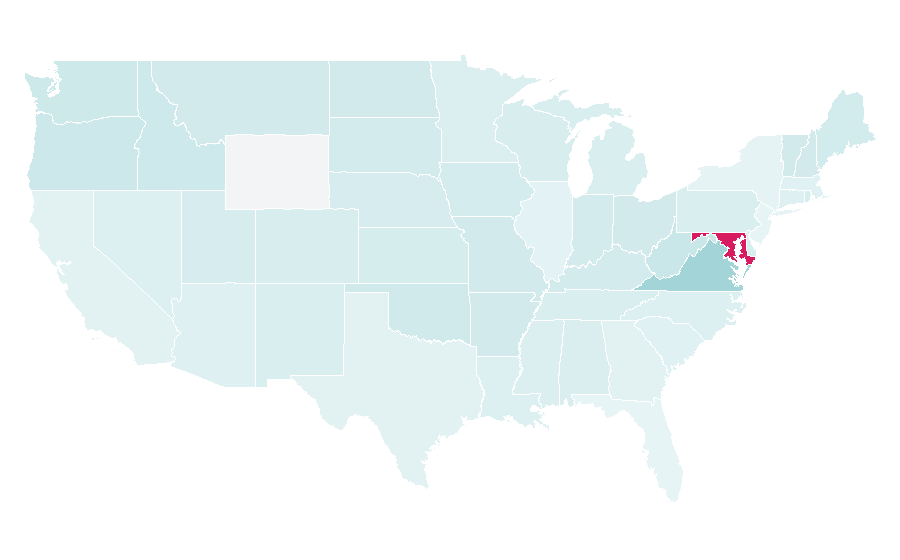 Affinity by region — Bethesda Softworks, United States