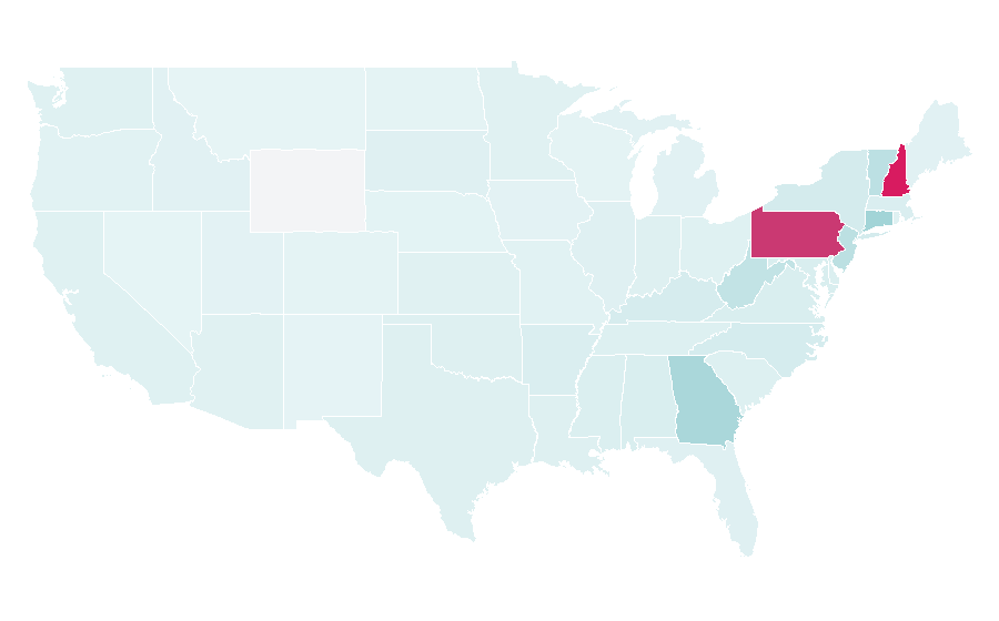 Affinity by region — Bethlehem, United States