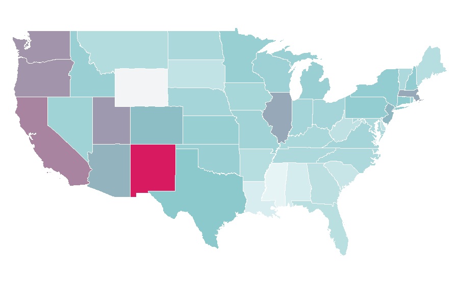 Affinity by region — Better Call Saul, United States