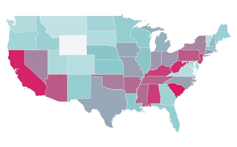 Affinity by region — Beverly Hills, 90210, United States