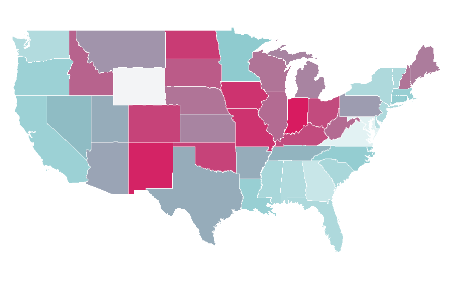 Affinity by region — Big Daddy (1999 film), United States