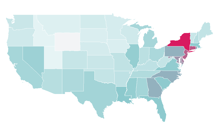 Affinity by region — Big Pun, United States