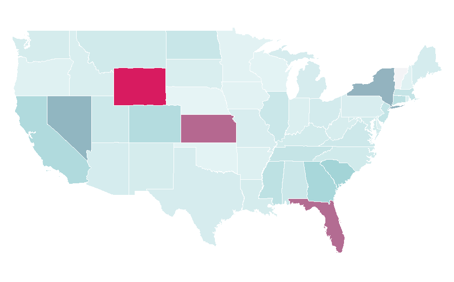Affinity by region — Bild, United States