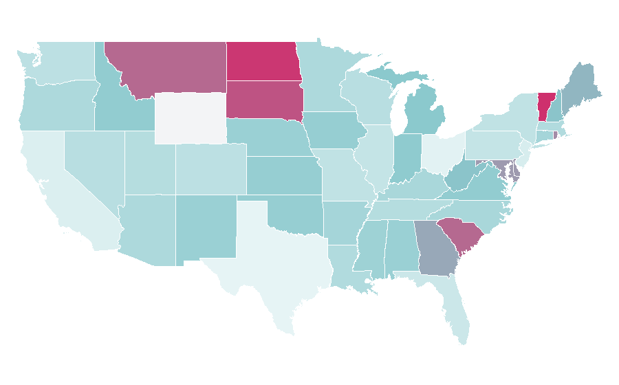 Affinity by region — Bioenergy, United States