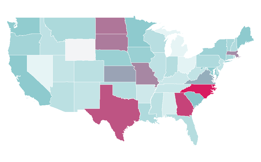 Affinity by region — Biofuel, United States
