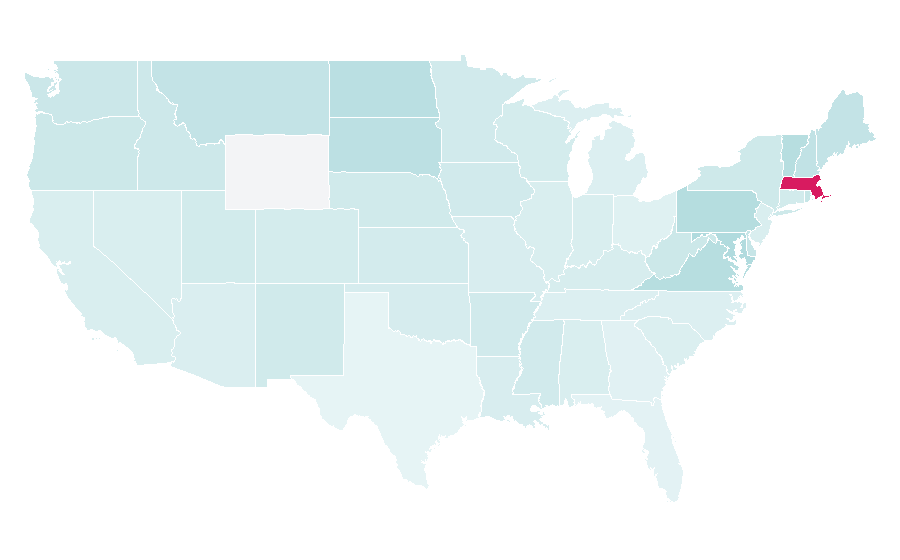 Affinität nach Region — Birdwatching, USA