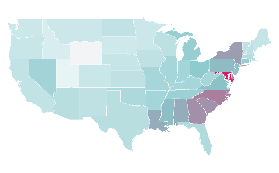 Affinity by region — Biz Markie, United States