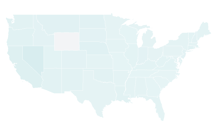 Affinity by region — B.J. Penn, United States