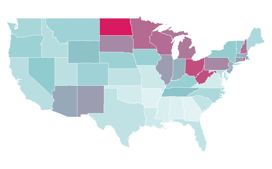 Affinity by region — Blabbermouth.net (Official), United States