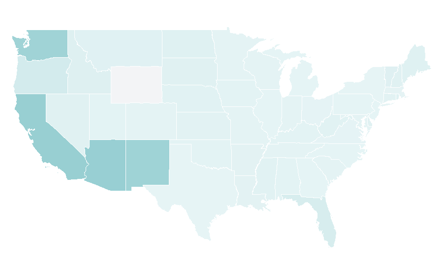 Affinity by region — Black Angus Steakhouse, United States