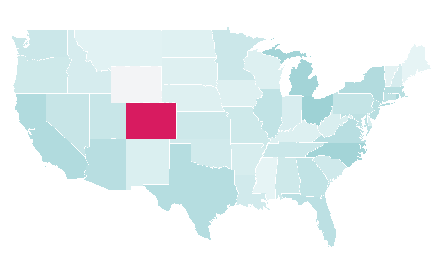 Affinity by region — Black Box (TV series), United States