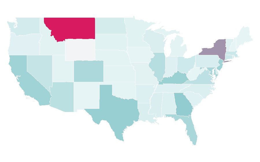 Affinity by region — Black Coffee, United States