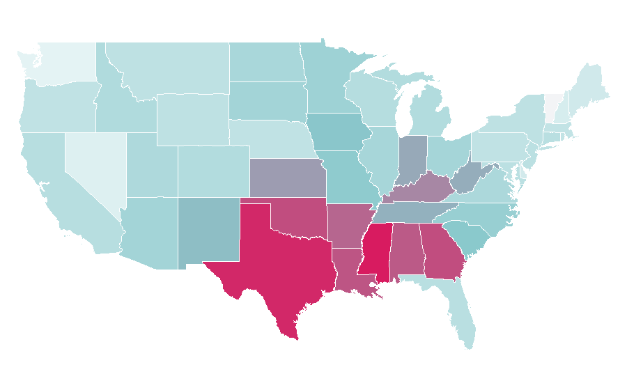 Affinity by region — Black Friday Deals, United States