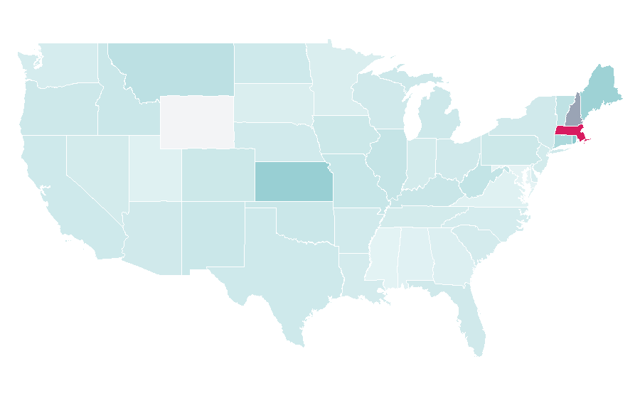 Affinity by region — Black Mass, United States