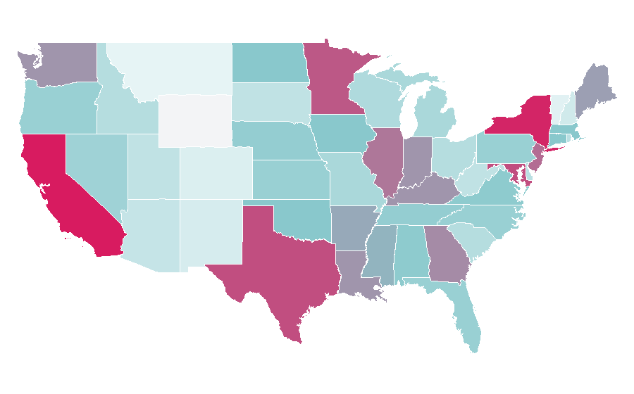 Affinity by region — Black pepper, United States