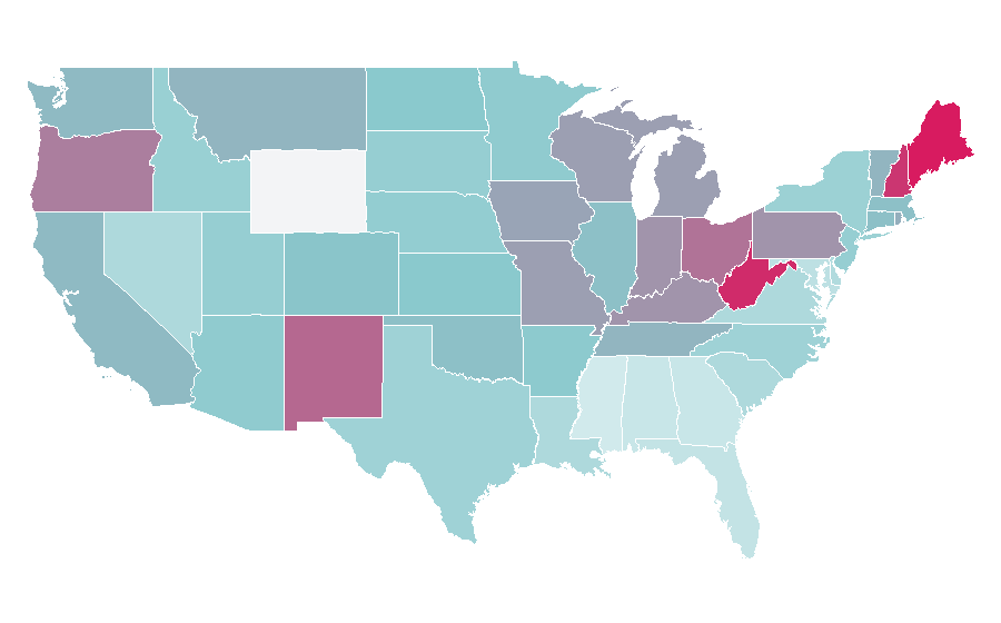 Affinity by region — Black Sabbath, United States