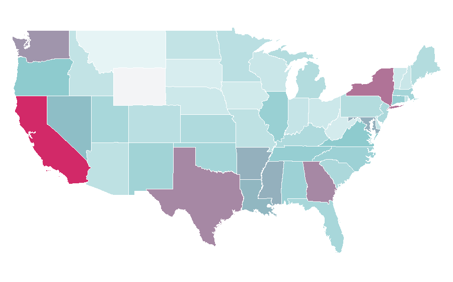 Affinity by region — Black tea, United States