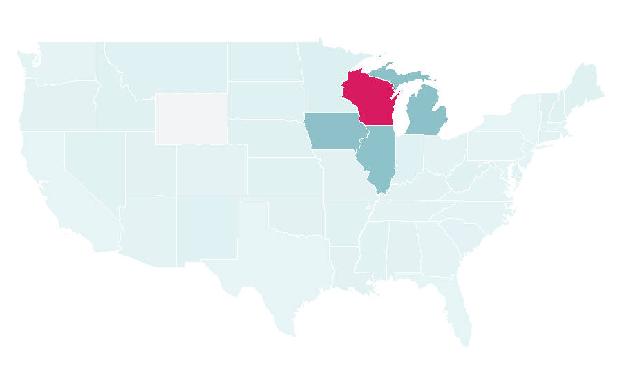 Affinity by region — Blain's Farm and Fleet, United States