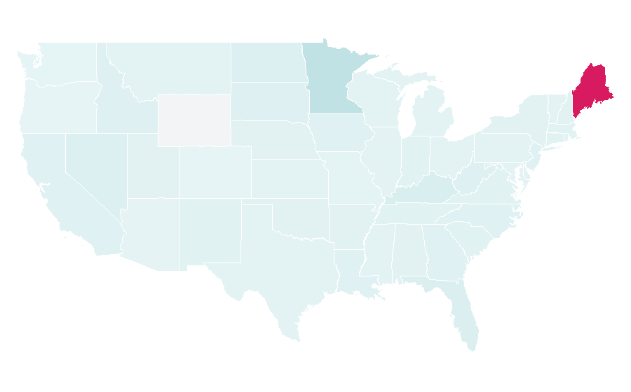 Affinity by region — BLAZE, United States