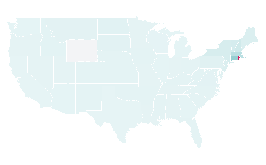 Affinity by region — Block Island, United States