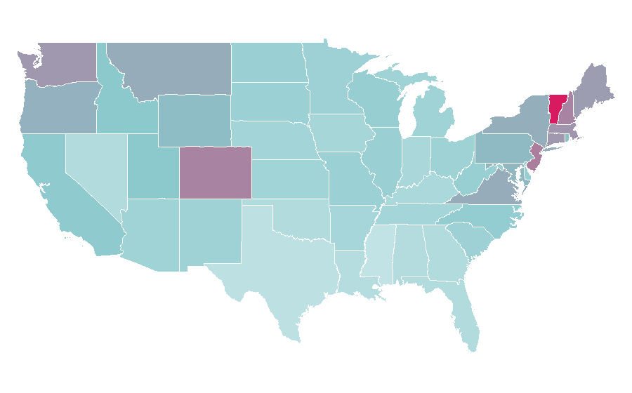 Affinity by region — Blue Apron, United States