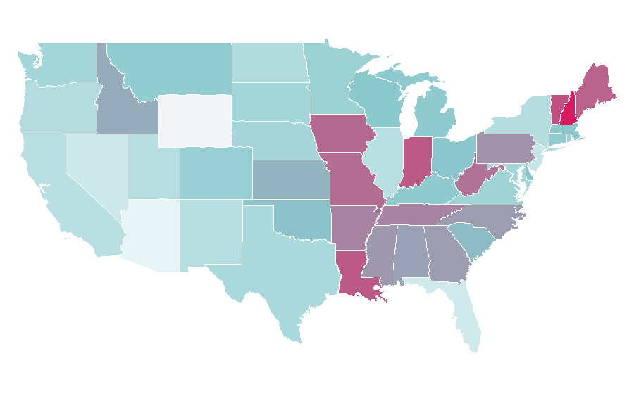 Affinity by region — Blue Bird Corporation, United States