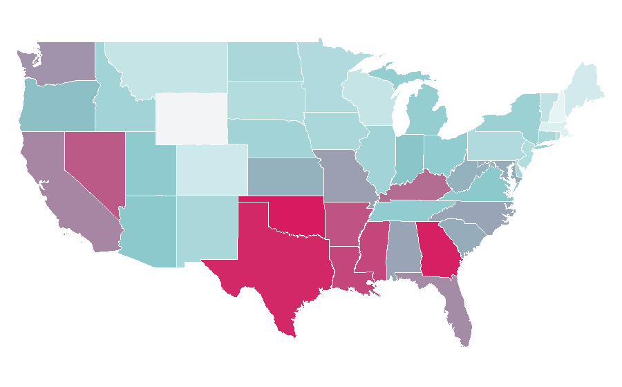 Affinity by region — Blue Exorcist, United States