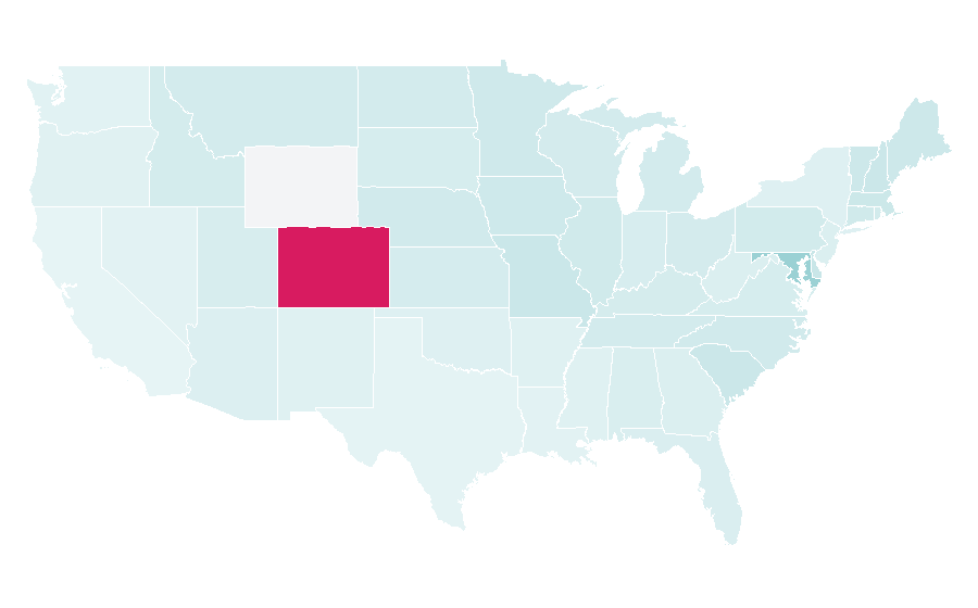 Affinity by region — BMW Championship (PGA Tour), United States