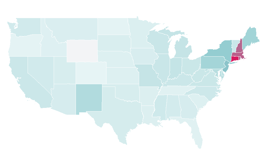 Affinity by region — B.o.B, United States