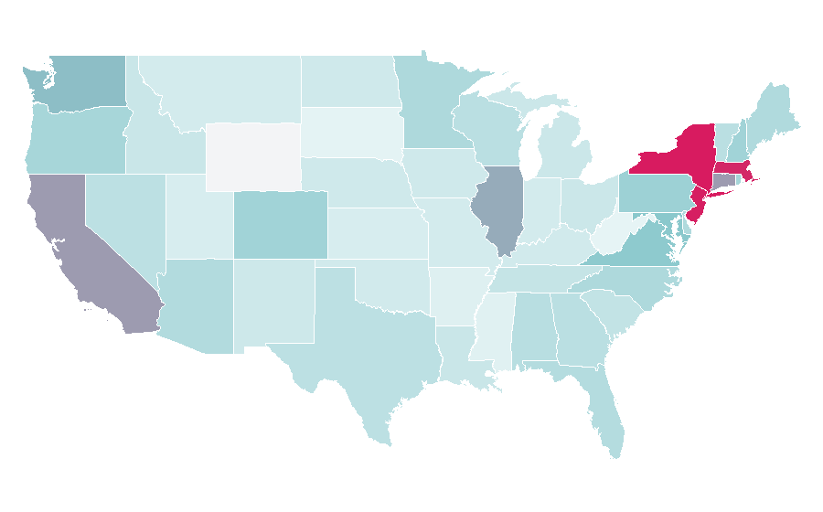 Affinity by region — Bobbi Brown, United States