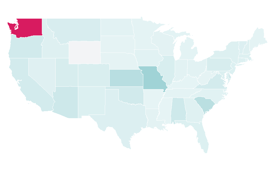 Affinity by region — Boeing, United States
