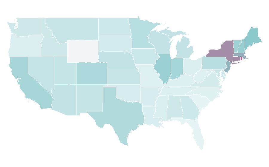 Affinity by region — Boiler (power generation), United States