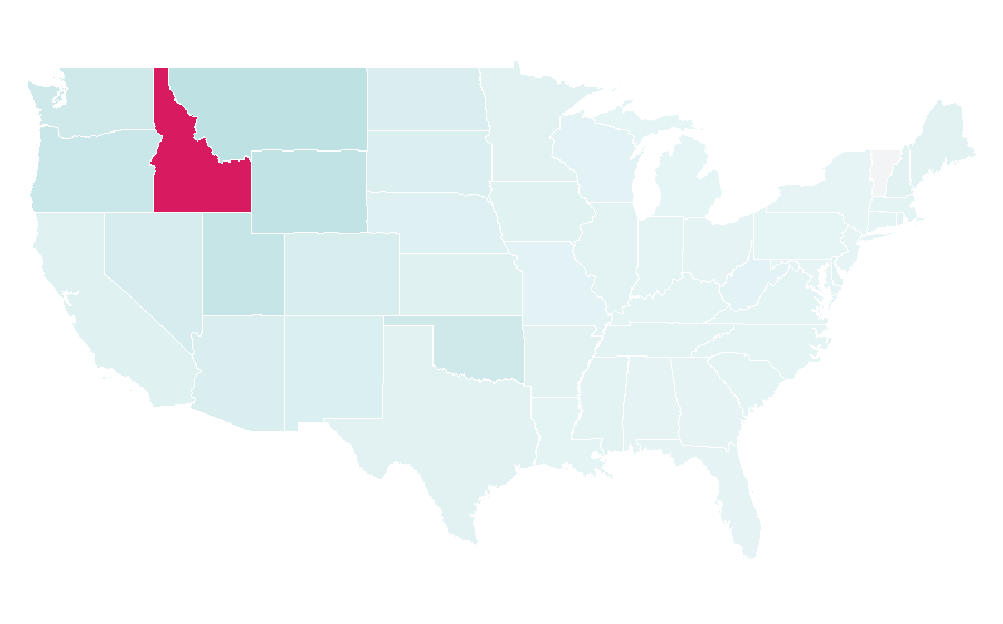 Affinity by region — Boise, Idaho, United States
