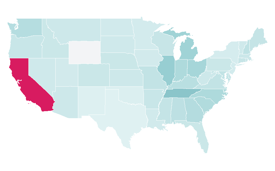 Affinity by region — Bolthouse Farms, United States