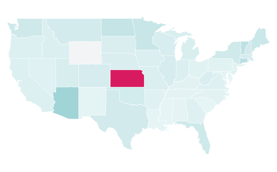 Affinity by region — Bombardier Inc., United States