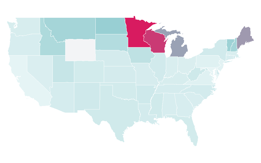 Affinity by region — Bombardier Recreational Products, United States
