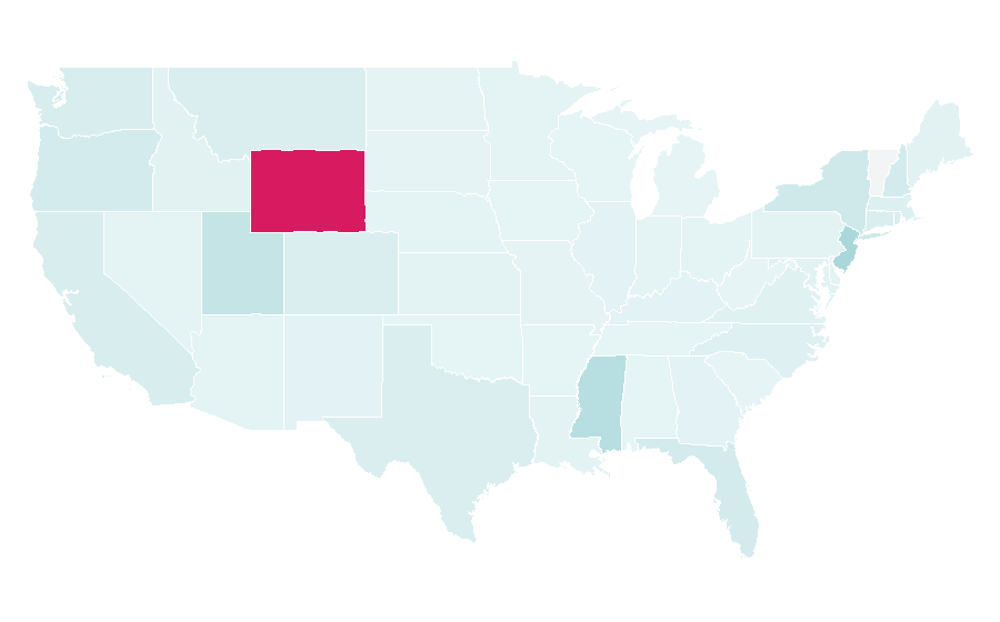 Affinität nach Region — Bonsai, USA