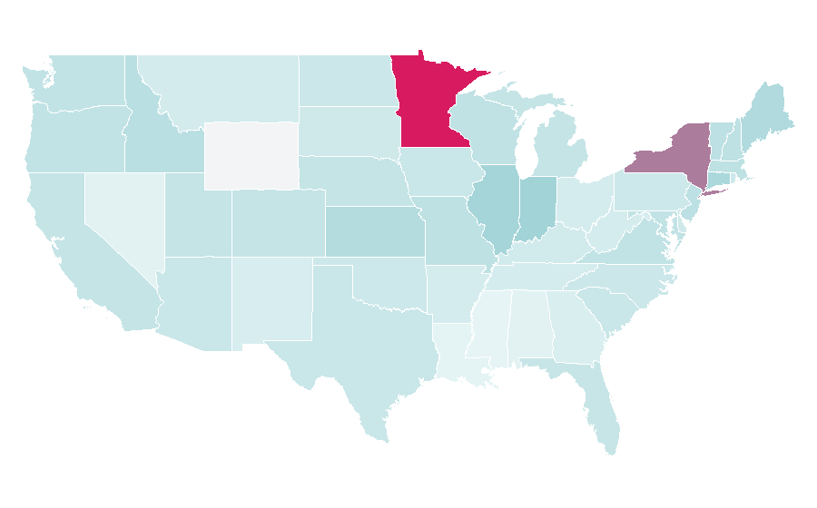 Affinity by region — Book Club, United States